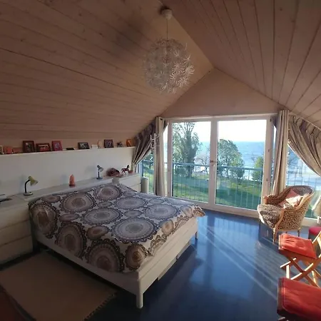 Lakefront. Appartement Pieds Dans L'Eau. View And Direct Access To The Lake. Anthy-sur-Leman Exterior photo