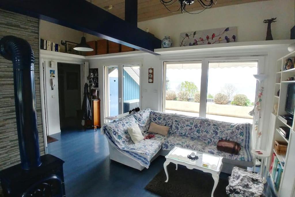 Apartment Lakefront. Pieds Dans L'eau. View And Direct Access To The Lake. Anthy-sur-Leman